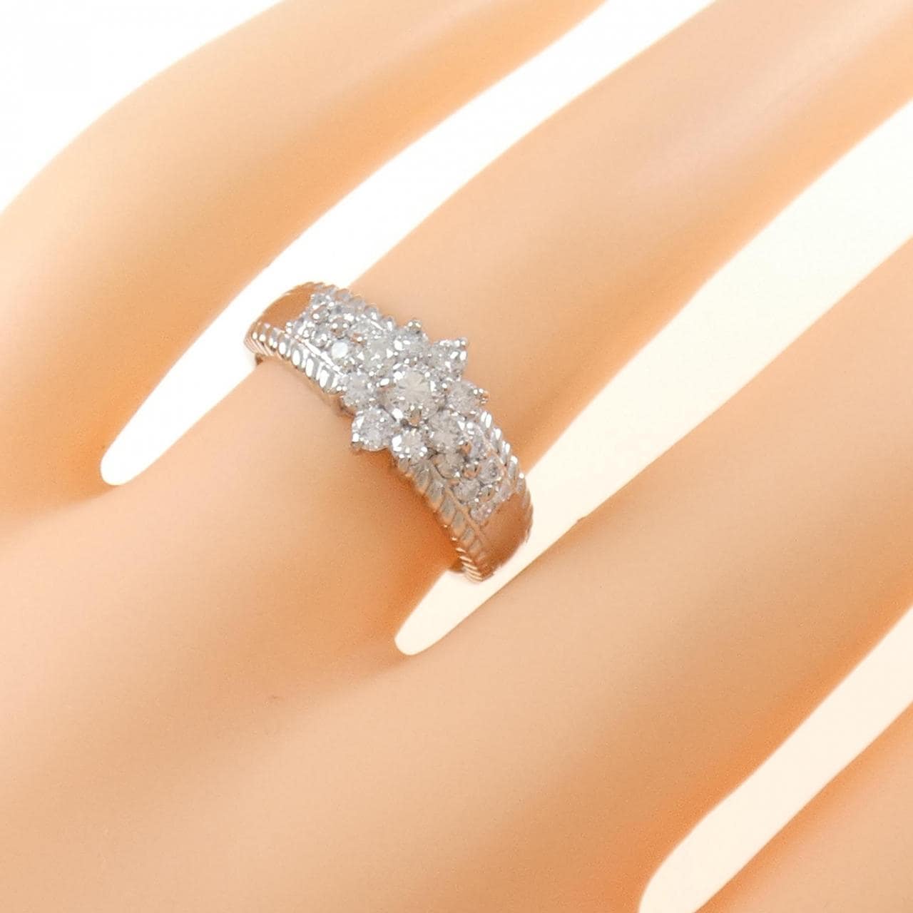 PT Flower Diamond Ring 0.50CT