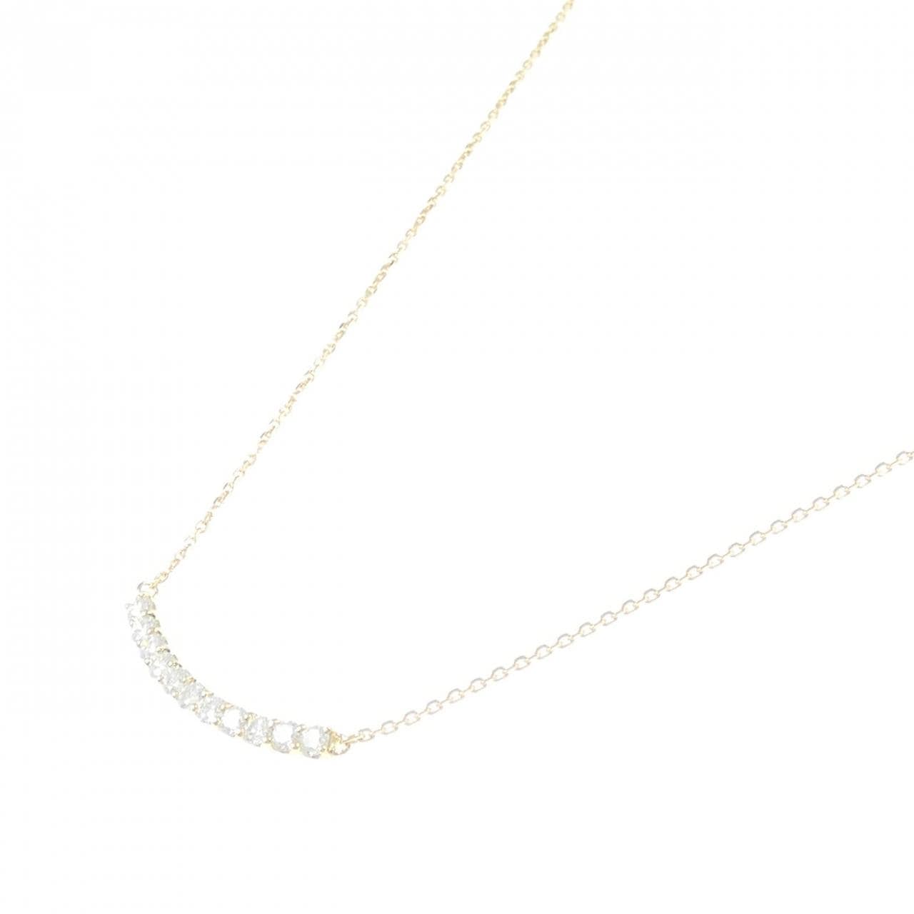 【新品】K18YG ダイヤモンド ネックレス 0.700CT