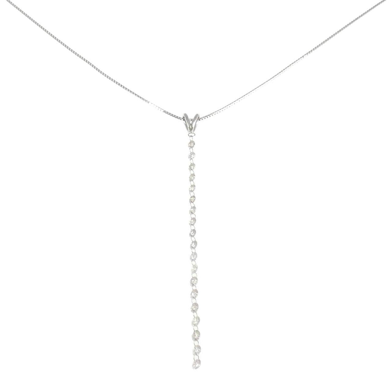 PT900/PT850 ダイヤモンド ネックレス 1.00CT
