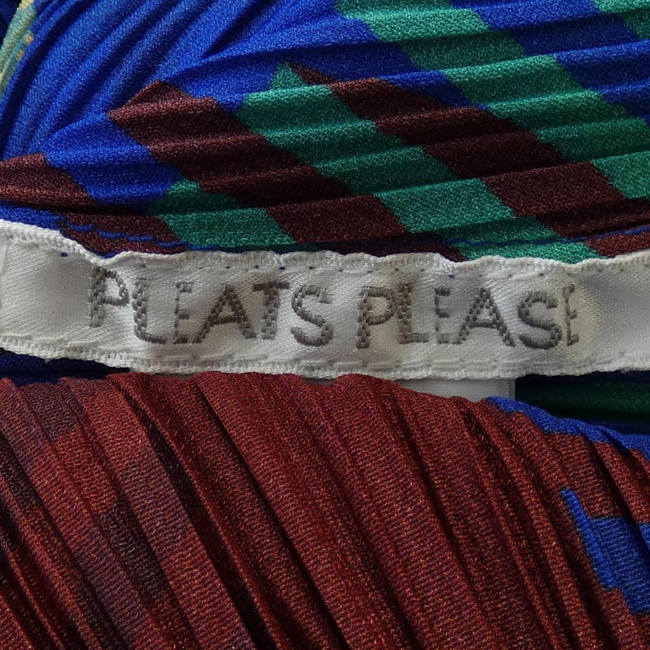 プリーツプリーズ PLEATS PLEASE 2014 チェック PP43-JH685 7569085 ワンピース