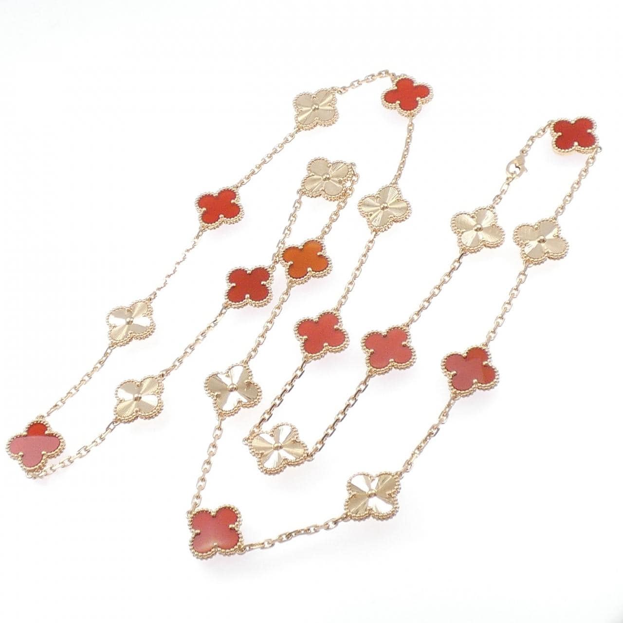 ヴァンクリーフ&アーペル ヴィンテージアルハンブラ 20モチーフ ネックレス