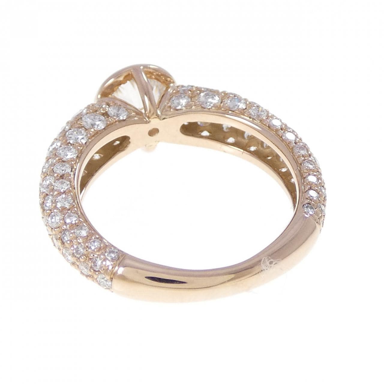 K18PG ダイヤモンド リング 1.062CT
