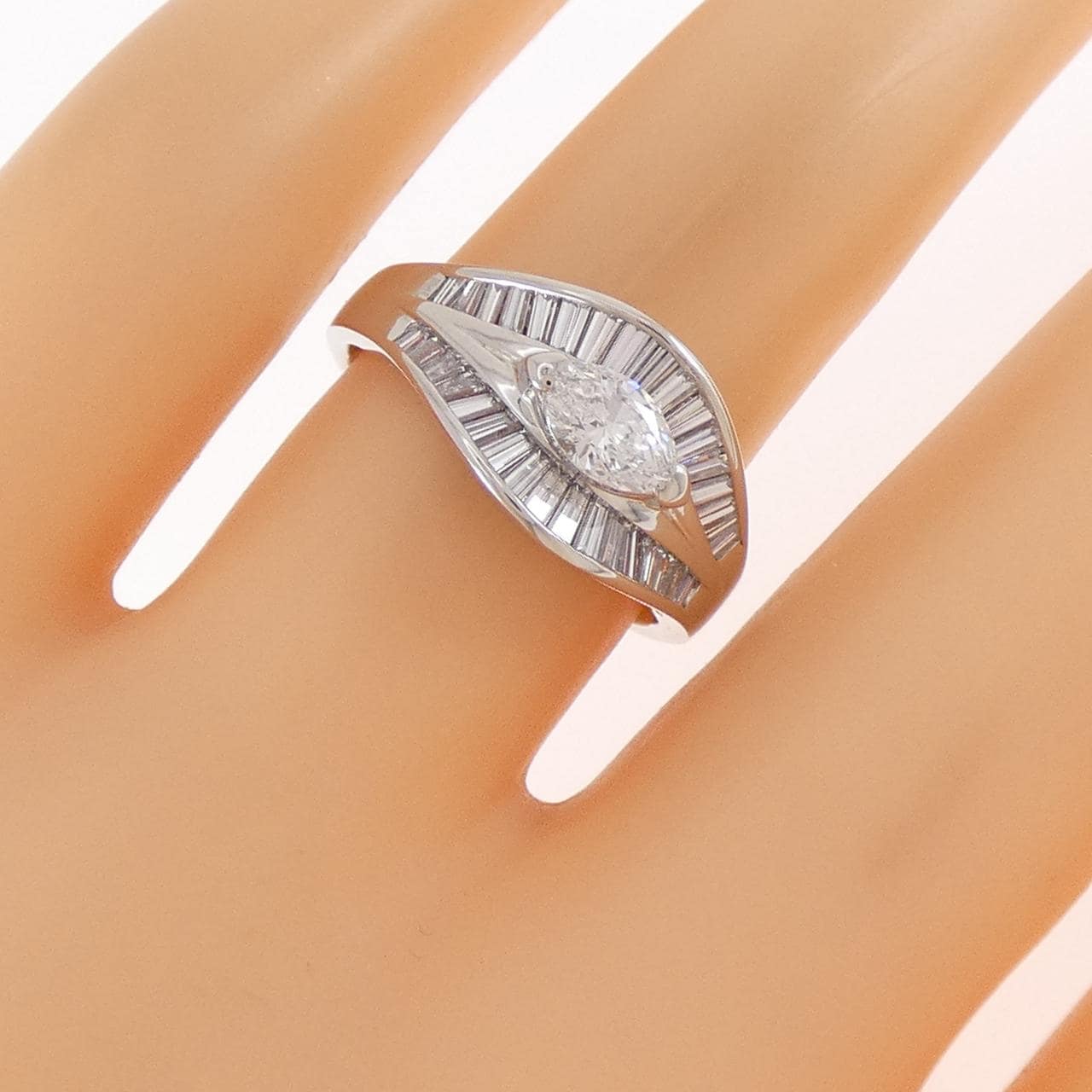 PT900 ダイヤモンド リング 0.333CT