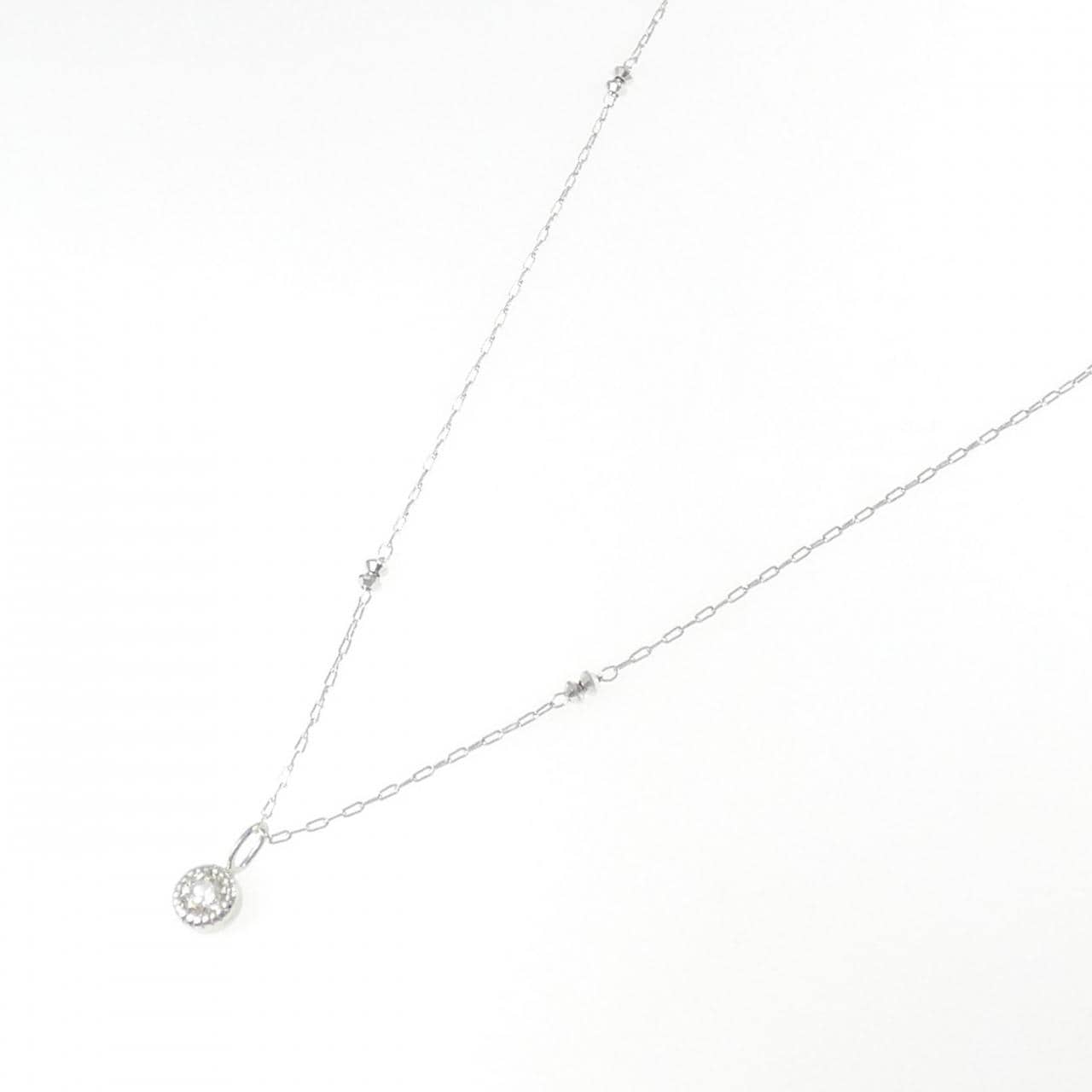 PT900/PT850 ダイヤモンド ネックレス 0.23CT