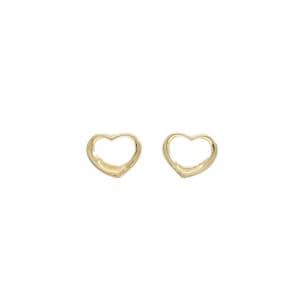 ティファニー オープンハート ミニ ピアス