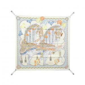 HERMES HARNAIS DE COEUR CARRES 004090S Scarf