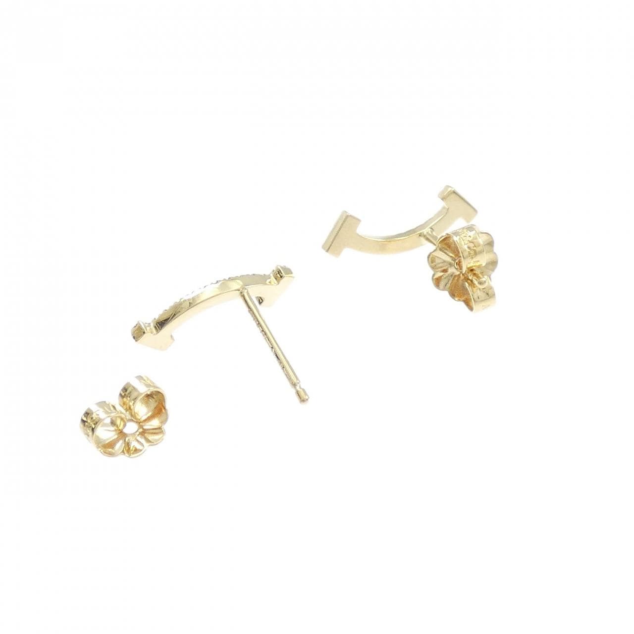 ティファニー Tスマイル ピアス