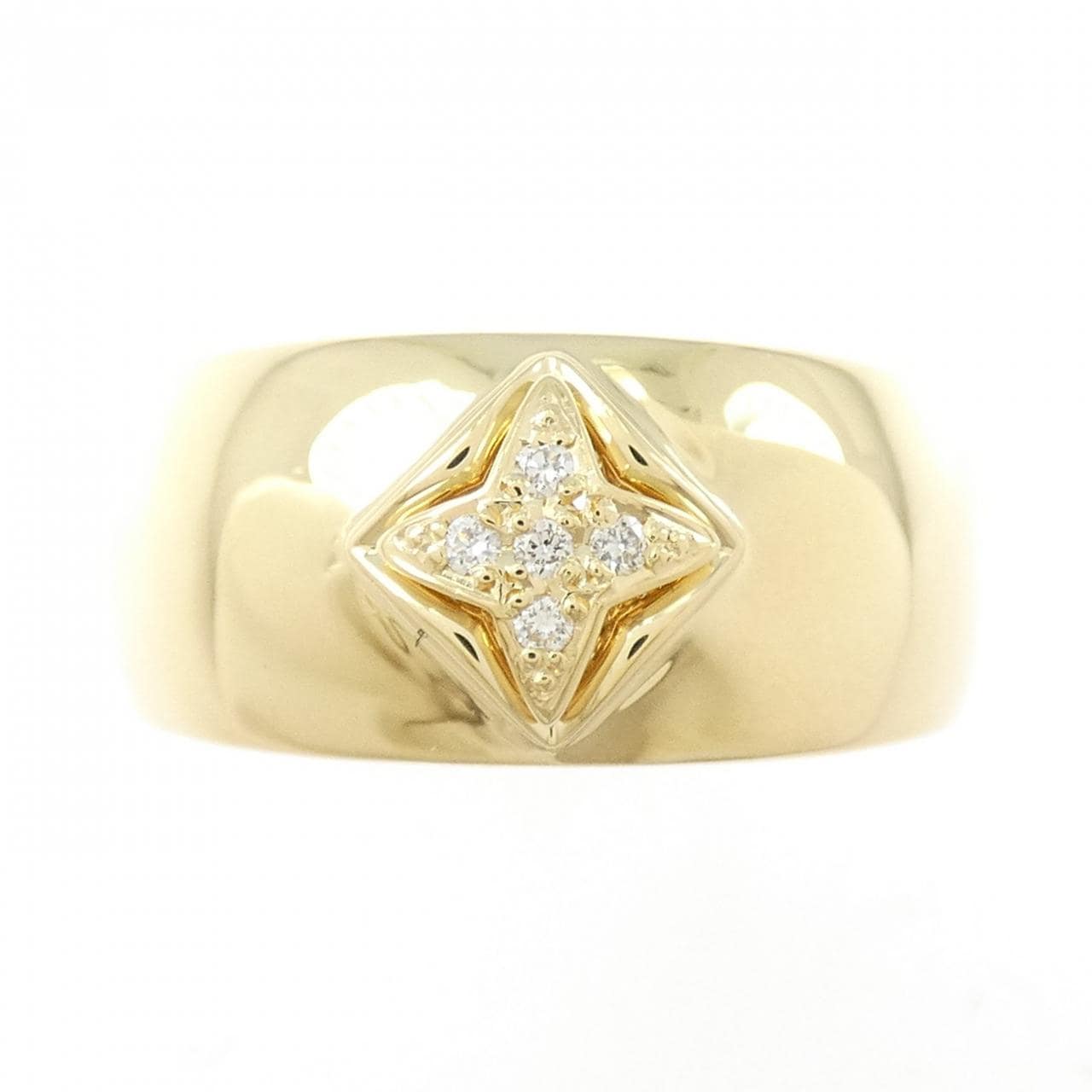 【新品】K18YG ダイヤモンド リング 0.05CT
