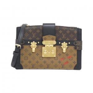 LOUIS VUITTON Monogram Reverse Trunk Clutch M43596 单肩包