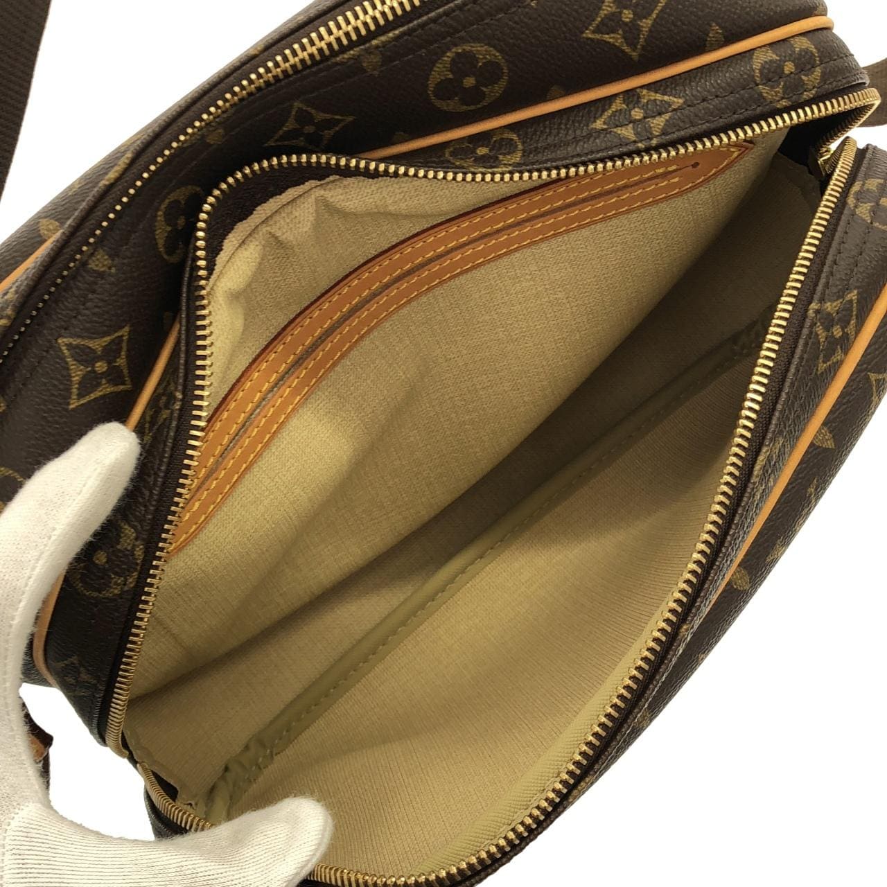 ルイヴィトン モノグラム リポーター 28cm M45254 ショルダーバッグ