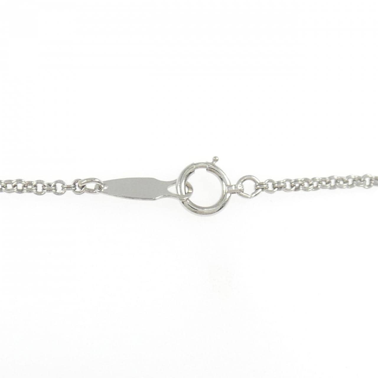 PT900/PT850密鑲心形鑽石項鍊 2.00克拉