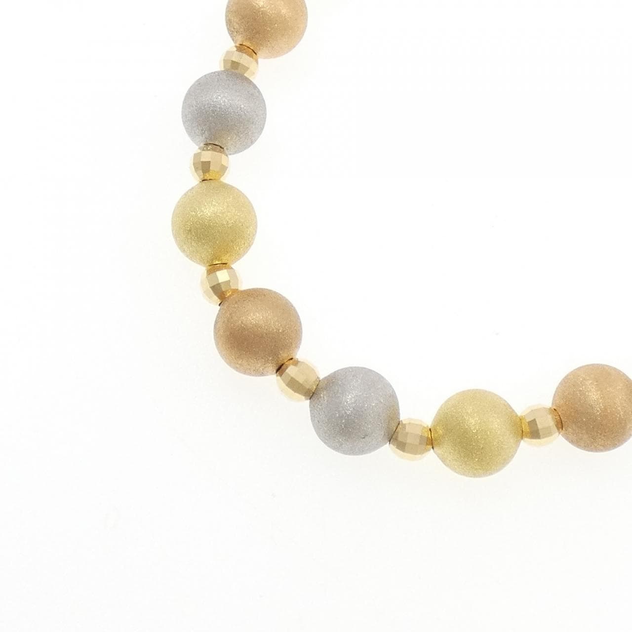 K18YG/PT850/K18PG ネックレス