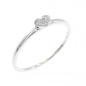 クミキョク ハート ダイヤモンド リング 0.04CT