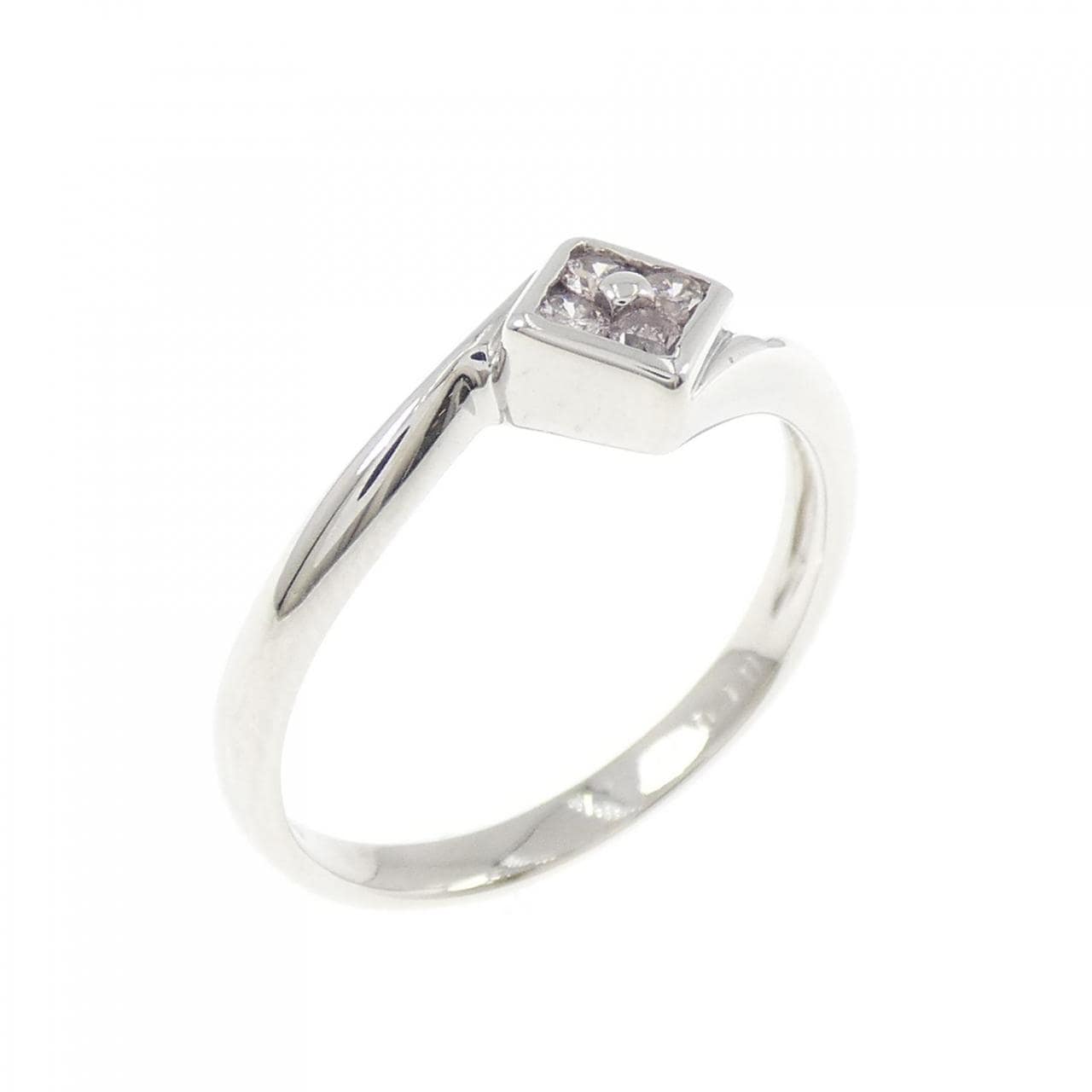 PT900 ピンクダイヤモンド リング 0.10CT