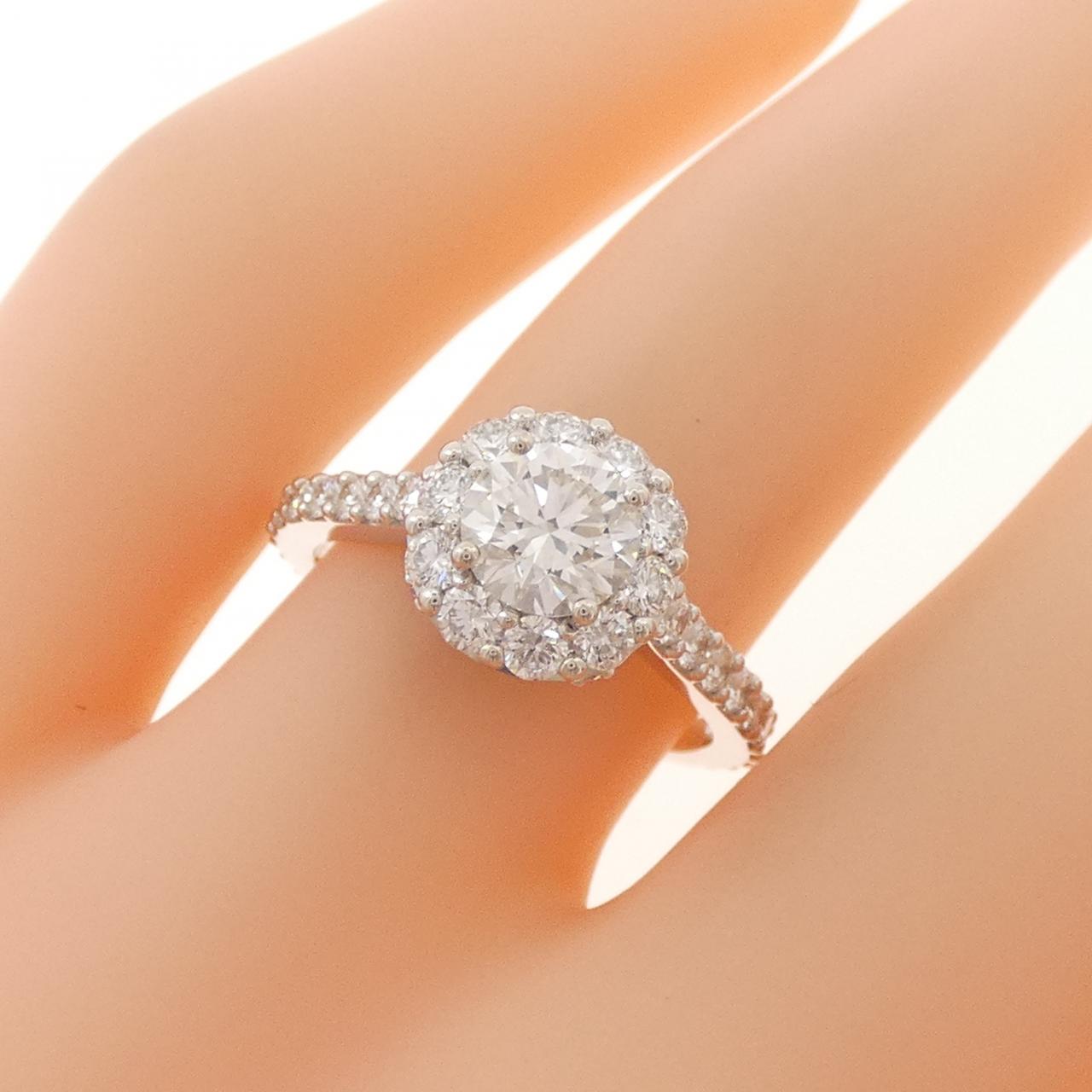 グラフ アイコン リング 0.72CT H VS2 3EXT