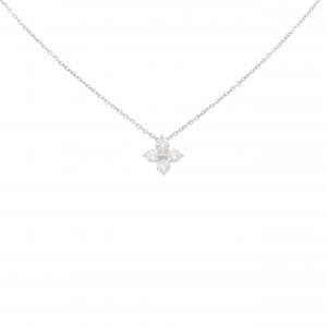 スタージュエリー フラワー ダイヤモンド ネックレス 0.25CT