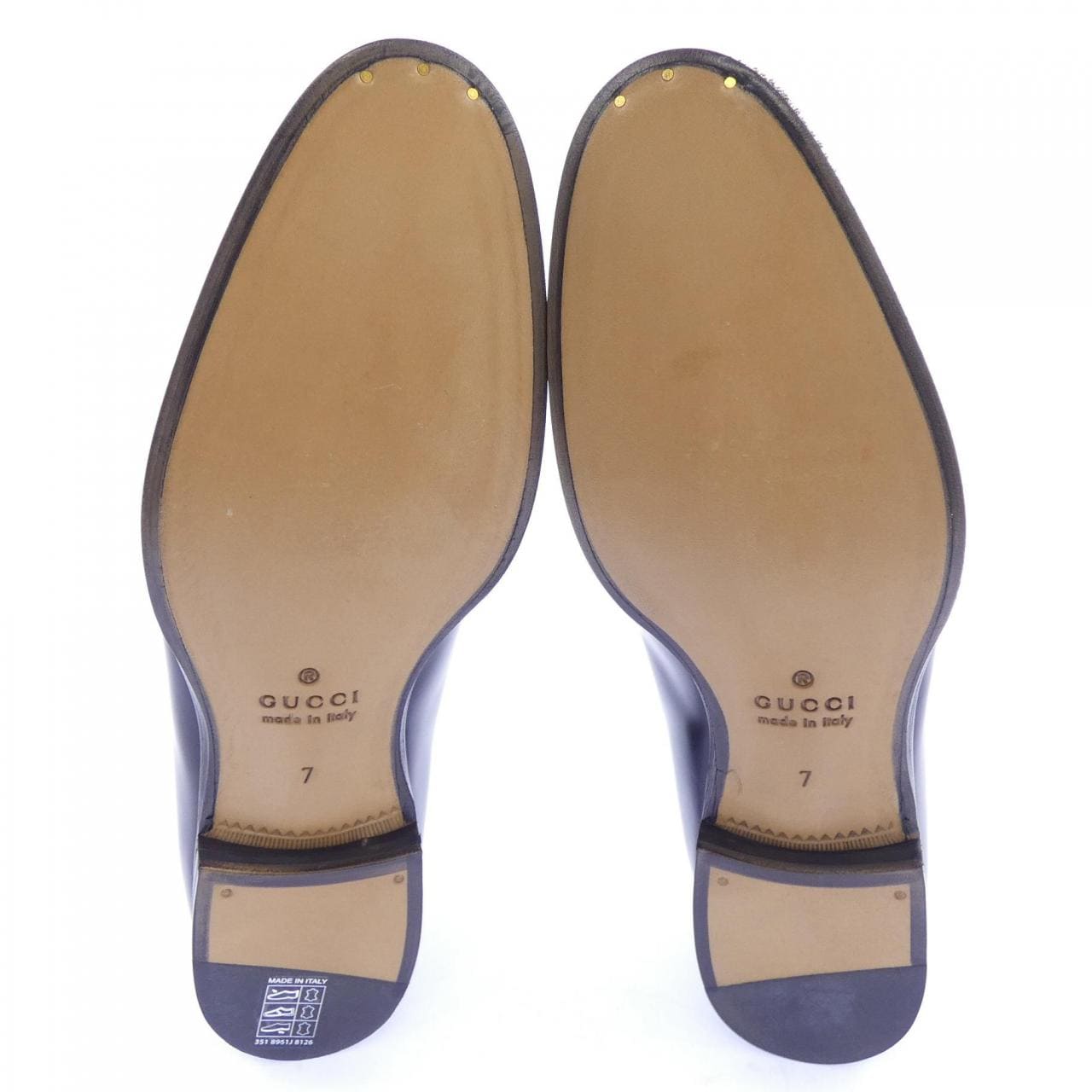 グッチ GUCCI スタッズホースビットローファー 851395 シューズ