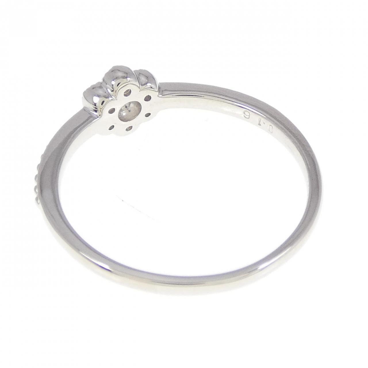 PT Flower Diamond Ring 0.16CT