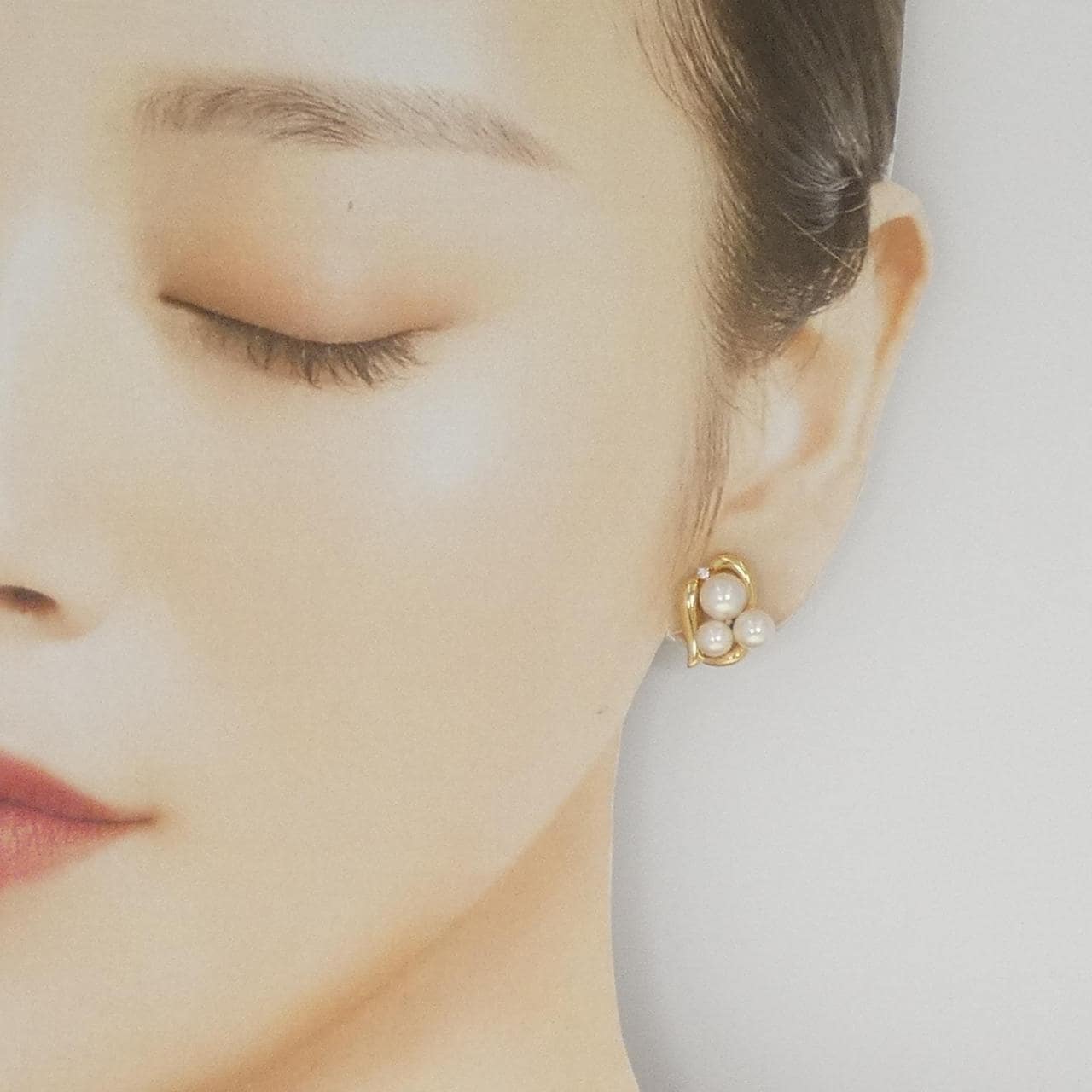 タサキ アコヤパールイヤリング