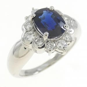 PT サファイヤ リング 1.82CT