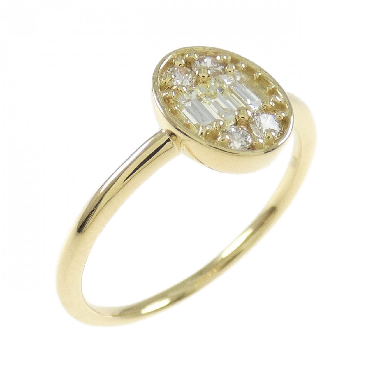 【新品】K18YG ダイヤモンド リング 0.30CT