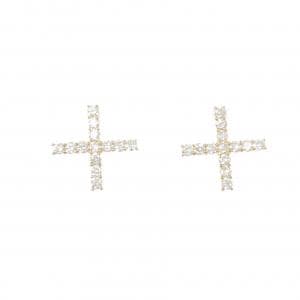 【リメイク】K18YG ダイヤモンド ピアス 0.60CT