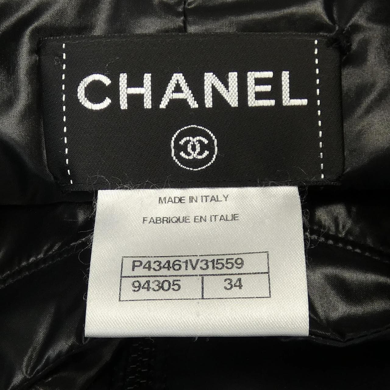 シャネル CHANEL P43461V31559 12P ノーカラージャケット