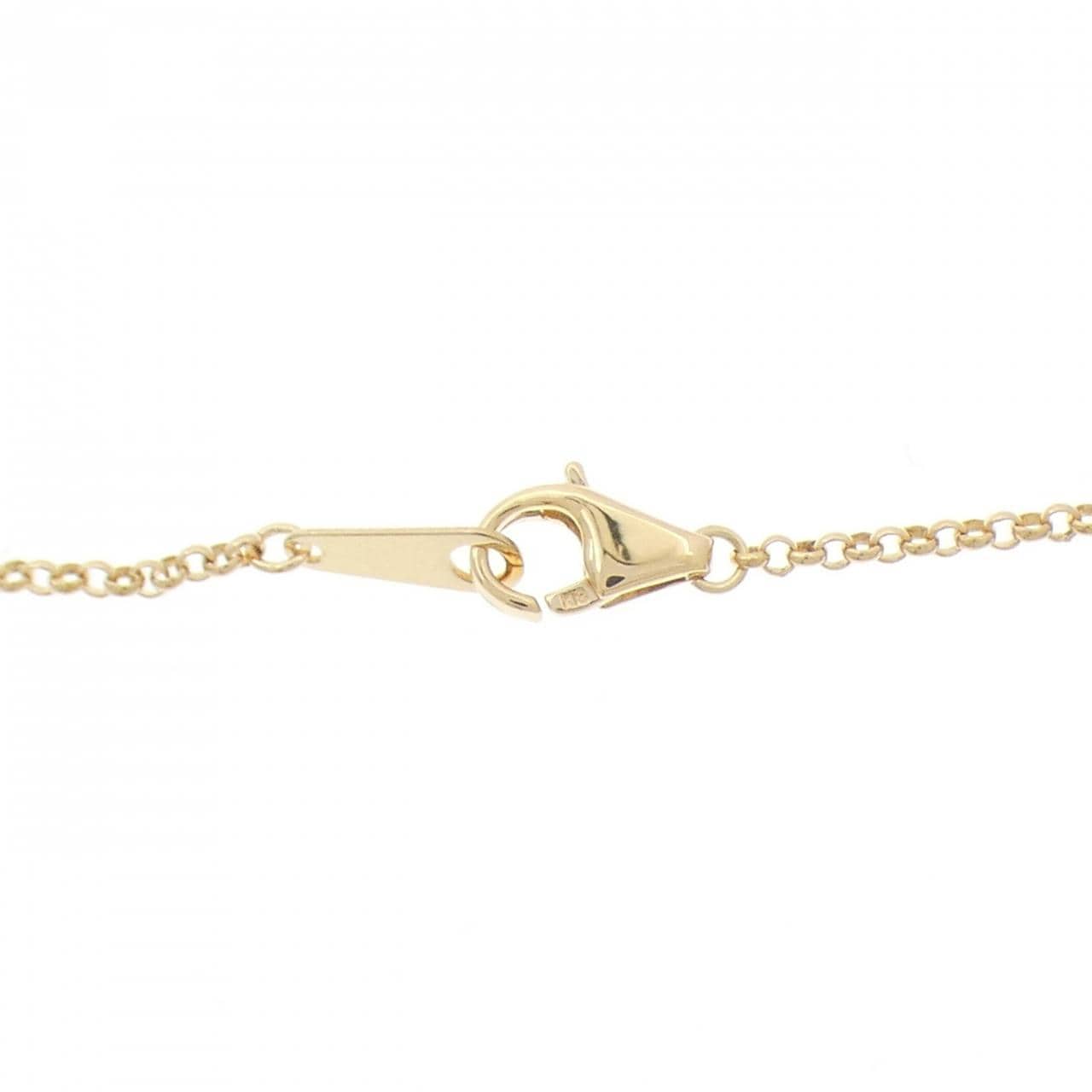 K18YG カラーストーン ネックレス