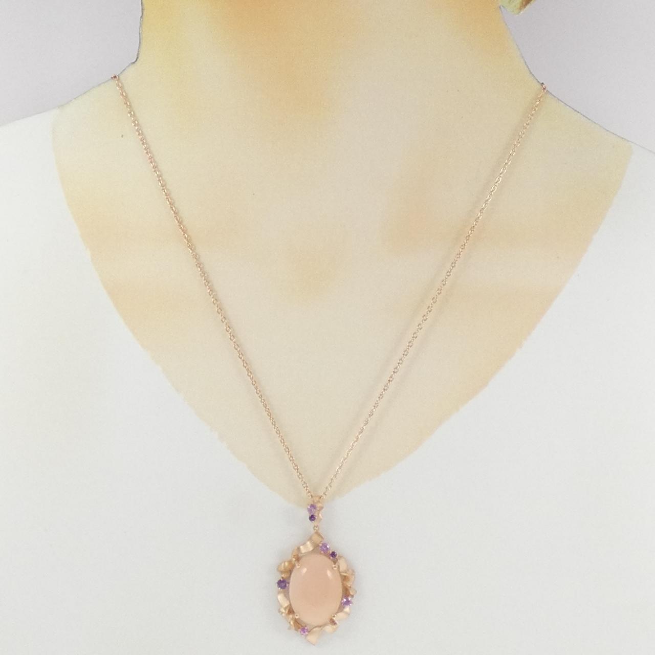 K10PG オパール ネックレス