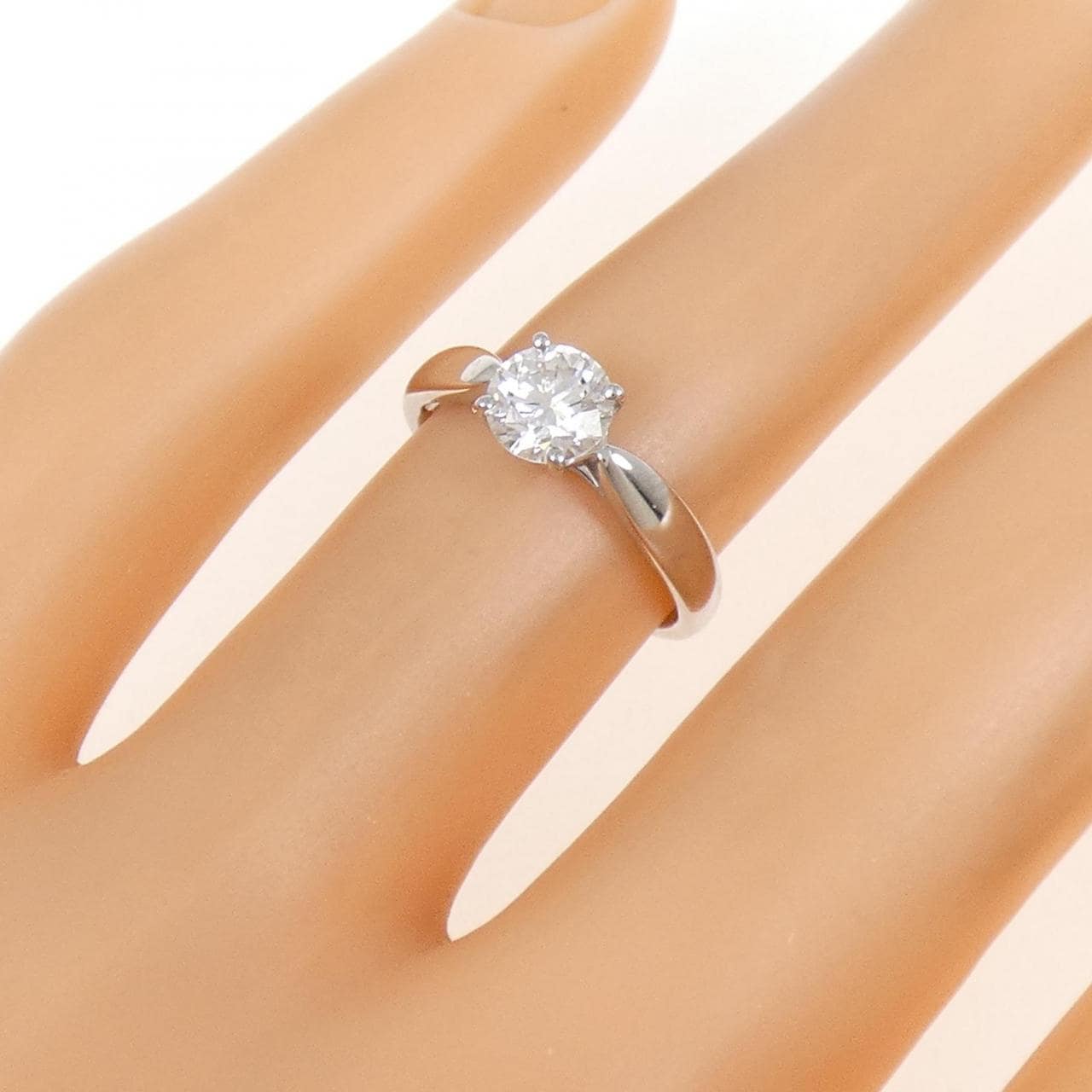 ティファニー ハーモニー リング 0.57CT H VVS2 3EXT