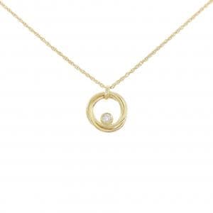 K18YG ダイヤモンド ネックレス 0.05CT