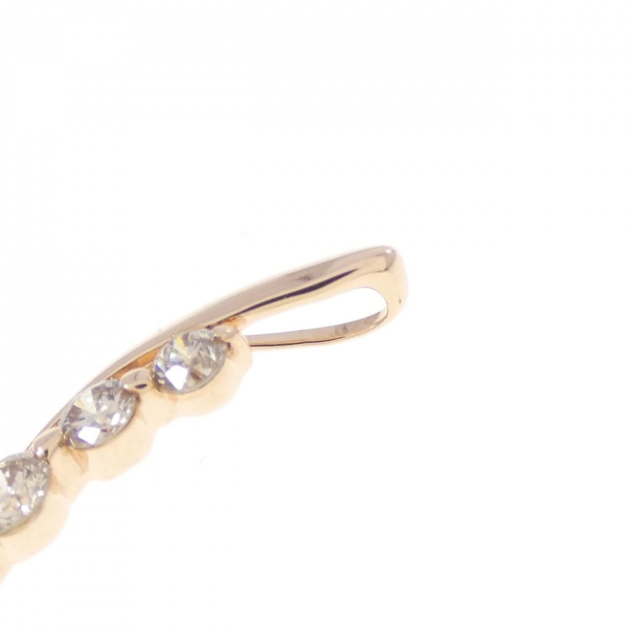 K14PG ダイヤモンド ペンダント 0.18CT