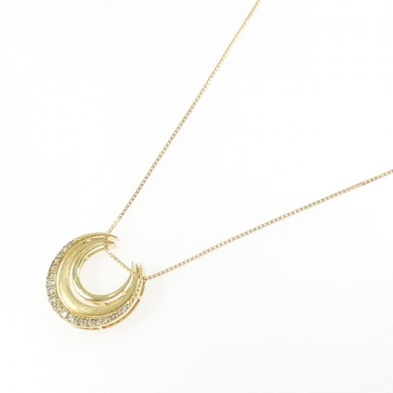 ジーエスティービー ダイヤモンド ネックレス 0.25CT