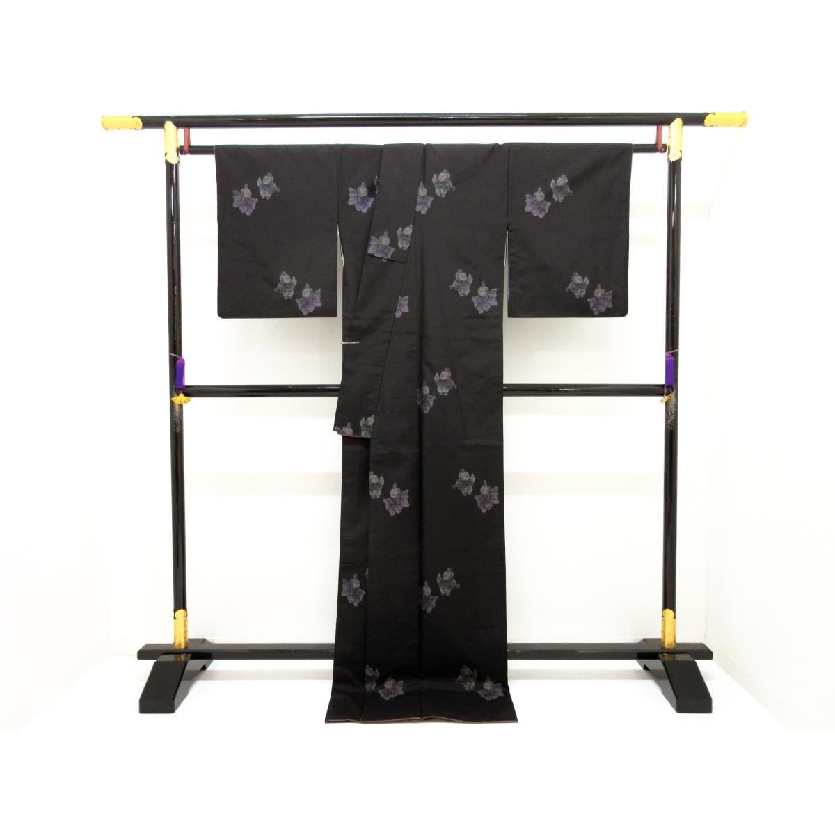 紬　身幅Ｌ寸【横双大島紬】