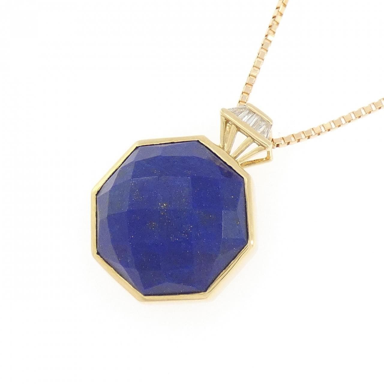 ジーエスティービー ラピスラズリ ネックレス 12.70CT