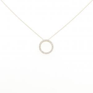 【リメイク】K10YG ダイヤモンド ネックレス 0.30CT