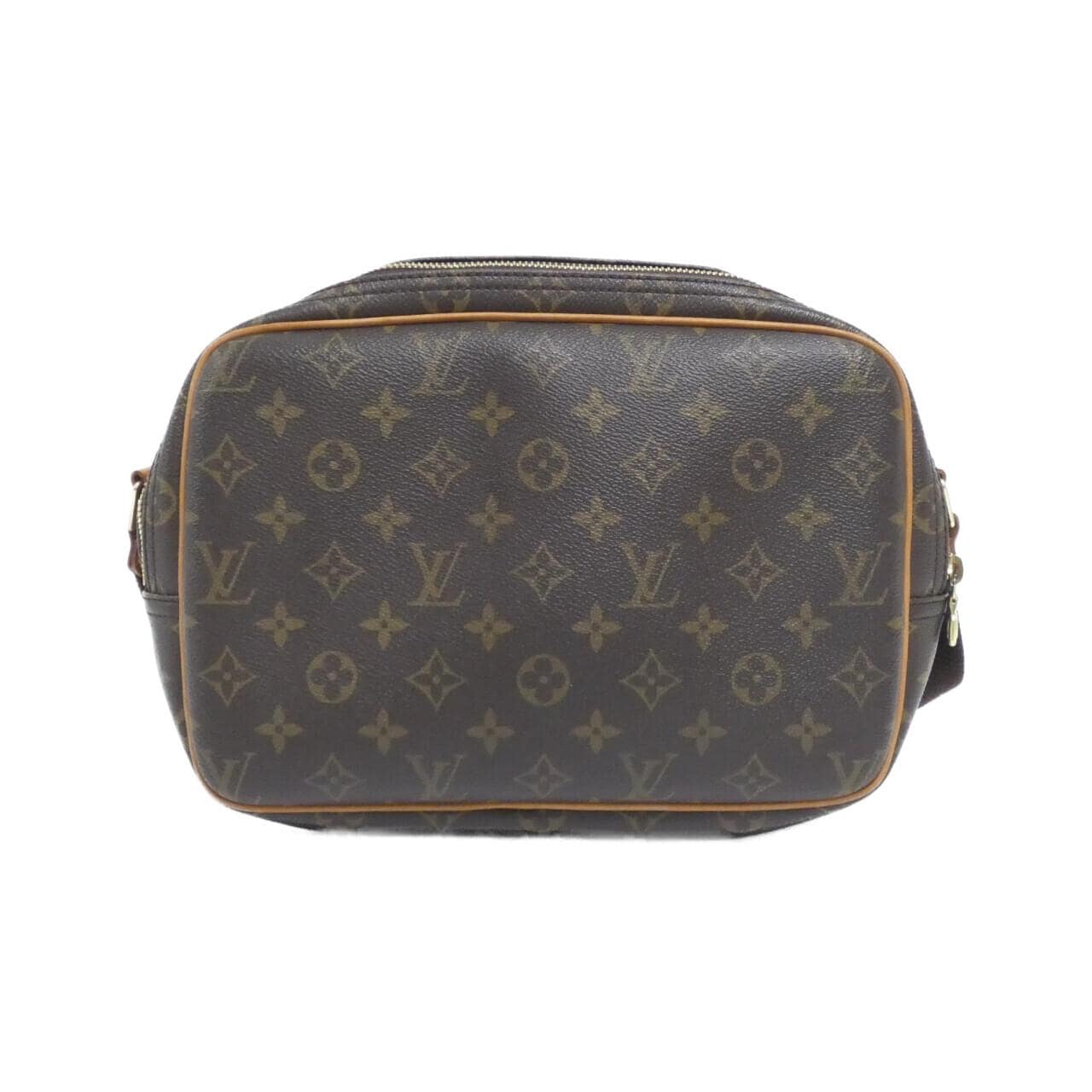 LOUIS VUITTON Monogram Reporter 28 公分 M45254 單肩包