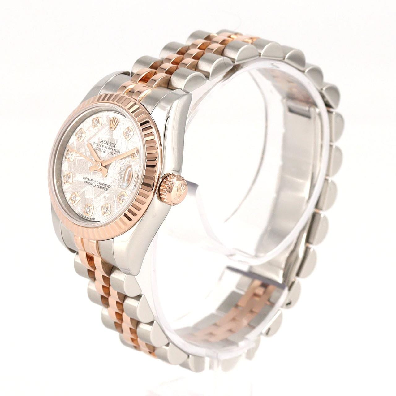 ロレックス デイトジャスト 179171G SSxPG 自動巻 ランダム番