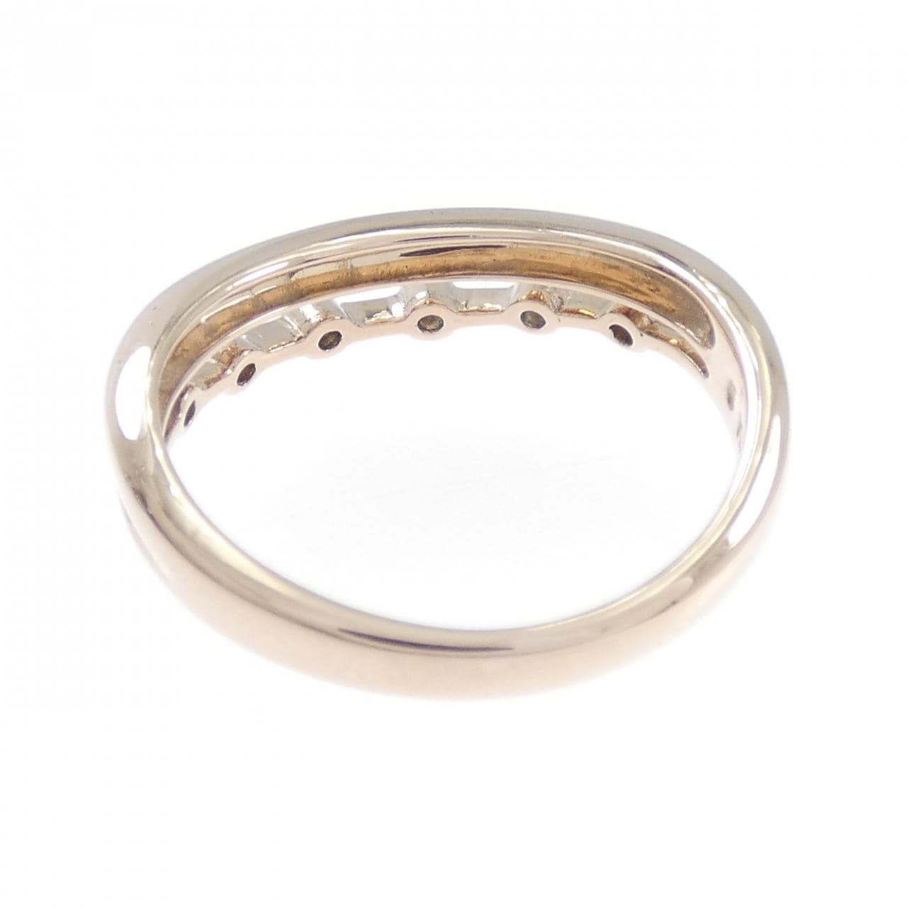 K18PG ダイヤモンド リング