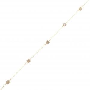 K18YG ダイヤモンド ブレスレット 0.50CT