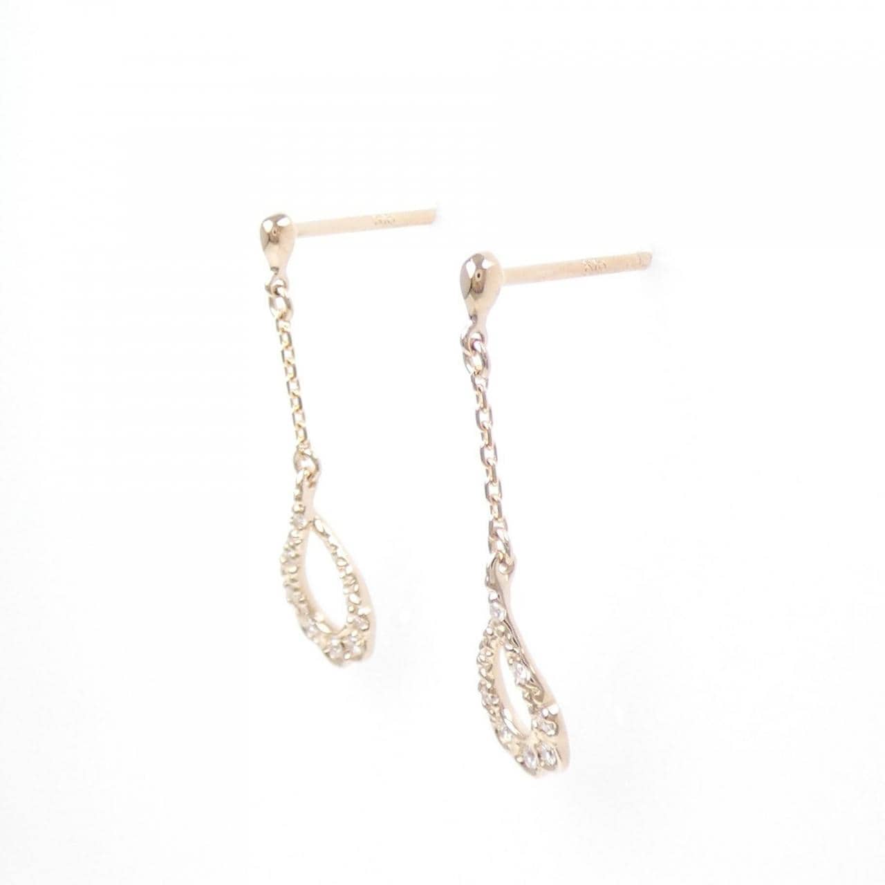 スタージュエリー ダイヤモンド ピアス 0.06CT