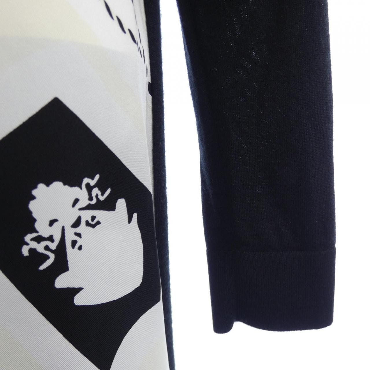 エルメス HERMES POSTE ET CAVALEIE *16-7760 ツイルレーヌ ワンピース