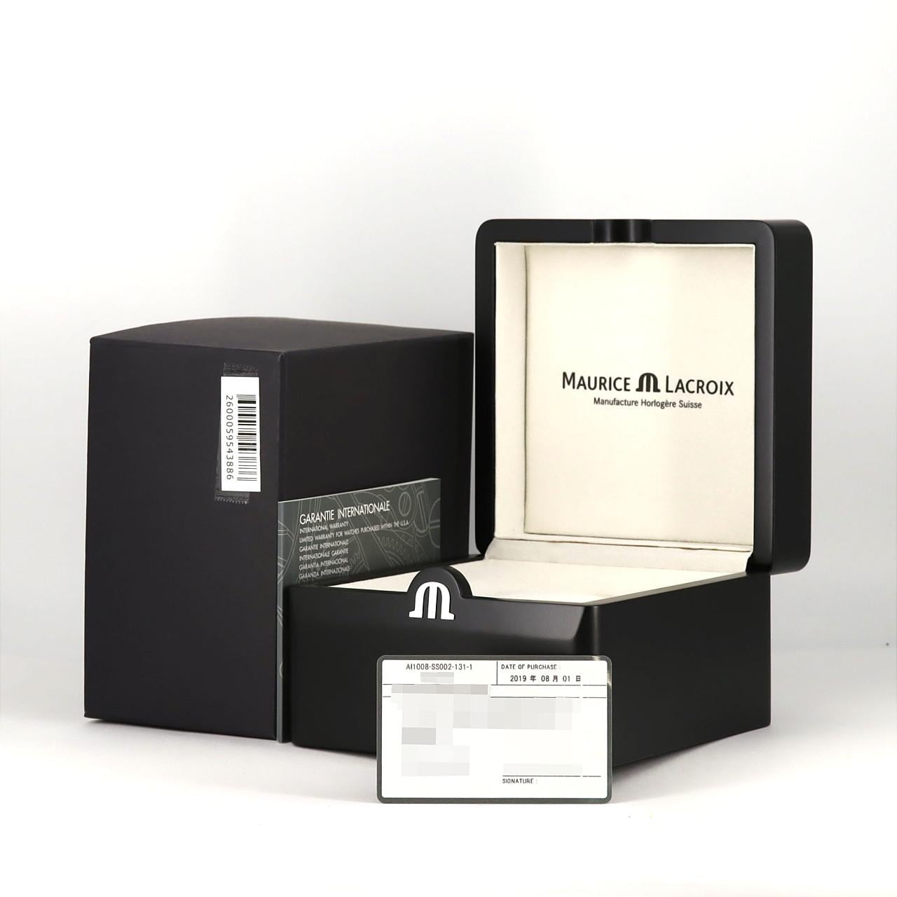 【ノーメンテナンス特価】モーリス･ラクロア アイコンデイト AI1008-SS002-131-1 SS クォーツ