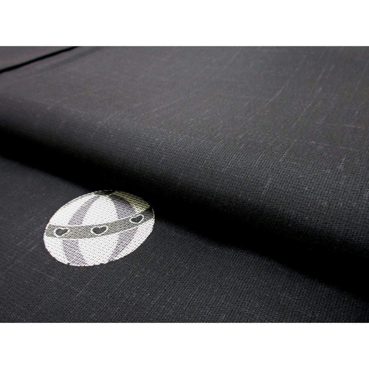 訪問着　縞大島紬　友禅加工