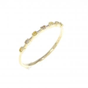 K18YG ダイヤモンド ピンキーリング 0.015CT