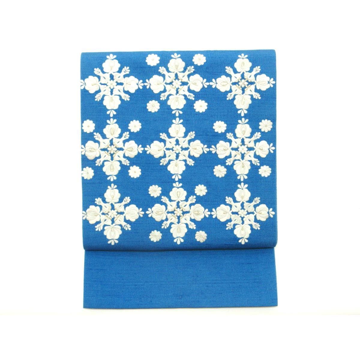 名古屋帯　刺繍加工　開き名古屋
