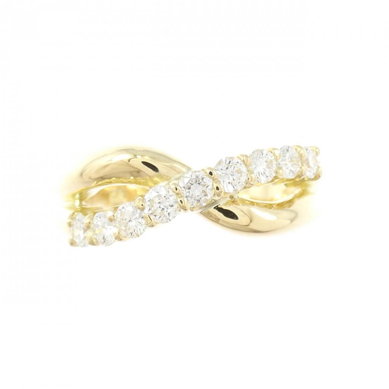 K18YG ダイヤモンド リング 0.38CT