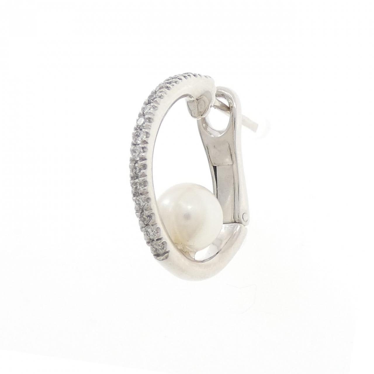 ポンテヴェキオ 淡水パール ピアス 片耳