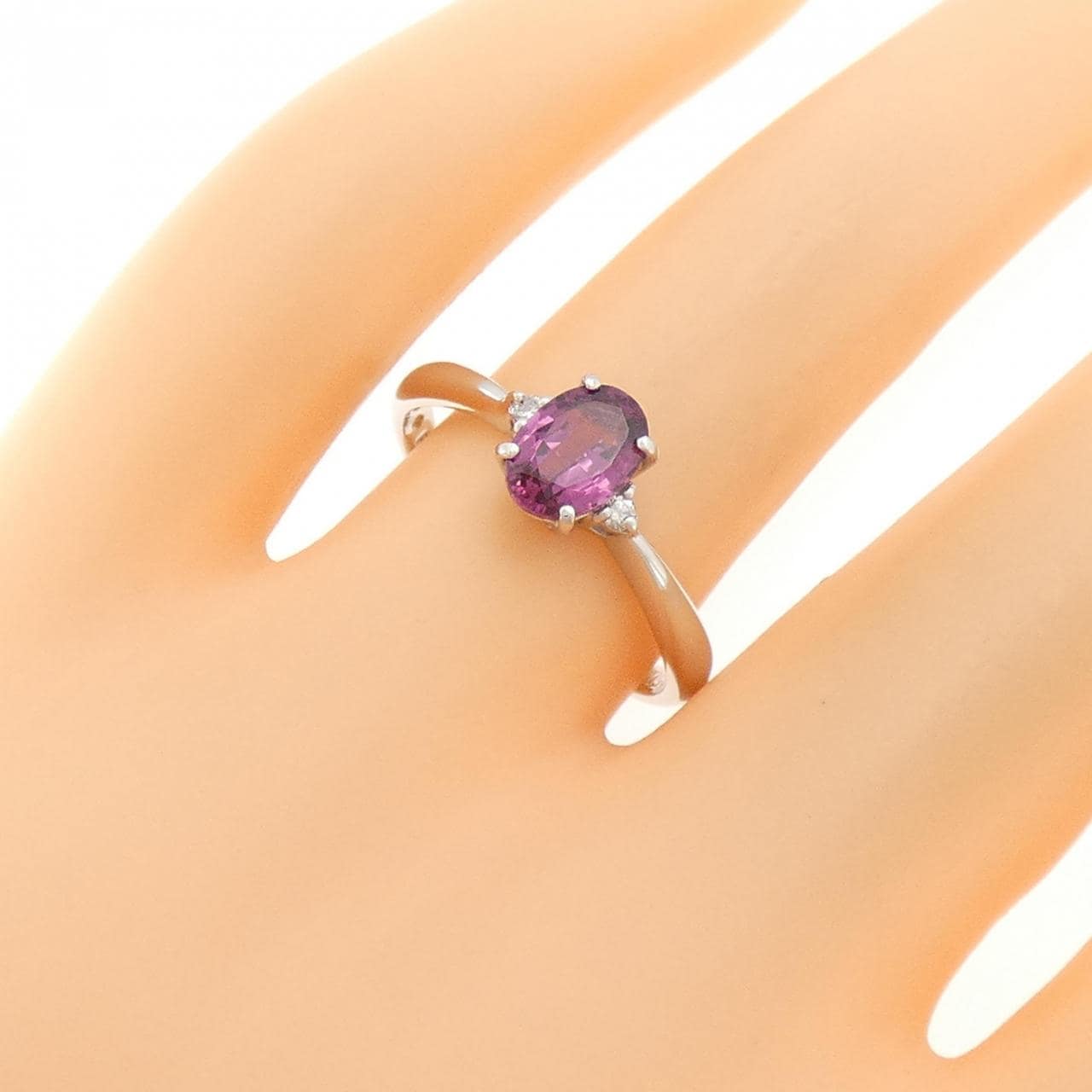 PT ガーネット リング 0.95CT