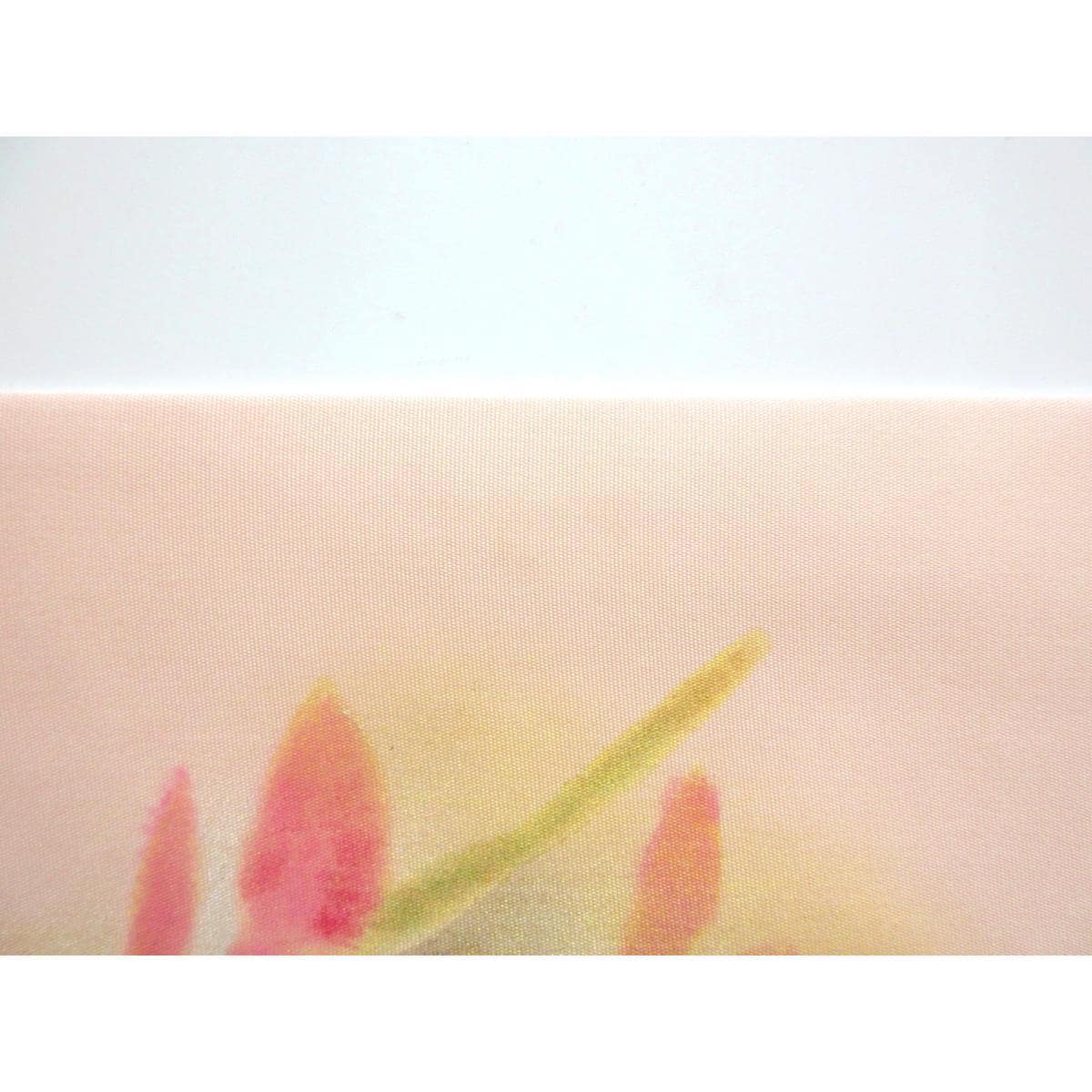 名古屋帯　塩瀬染帯　友禅金彩加工